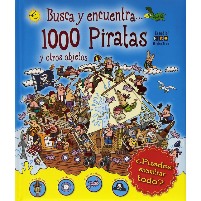 Busca y encuentra... 1000 piratas + objetos