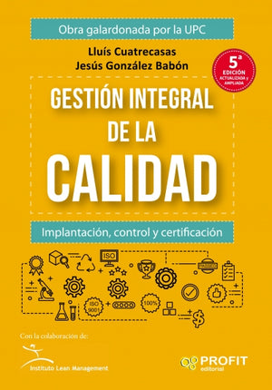 Gestión integral de la calidad, 5/ed.