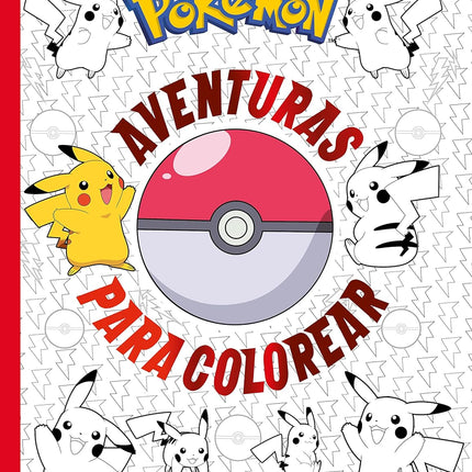 Pokémon. Aventuras para colorear
