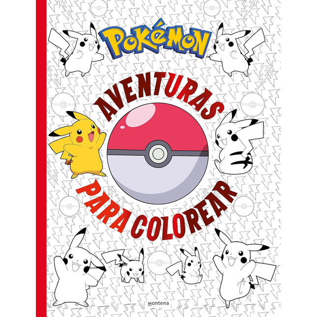 Pokémon. Aventuras para colorear
