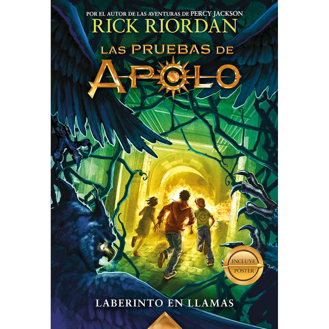 Laberinto en llamas (las pruebas de apolo 3)