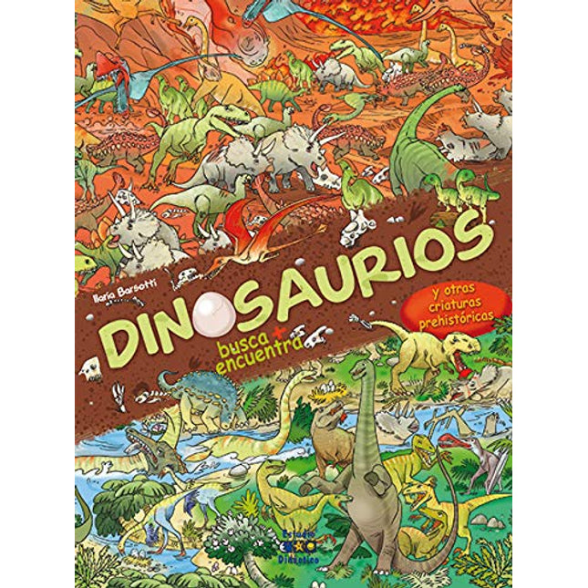 Dinosaurios y otras criaturas. Busca/encuentra.