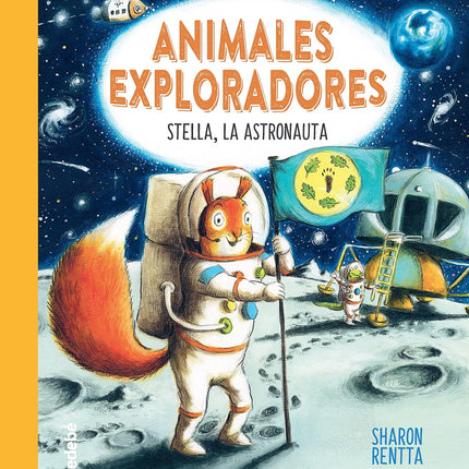Animales exploradores. Stella, la astronauta