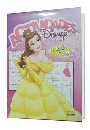 Actividades Disney princesa ¡a todo color!