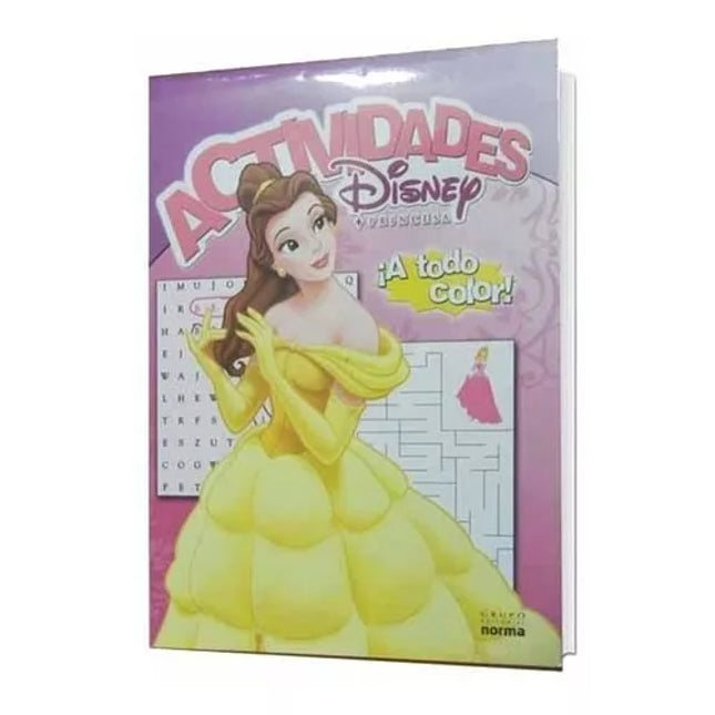 Actividades Disney princesa ¡a todo color!