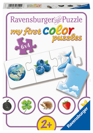 Rompecabezas 6x4pz aprendiendo los colores