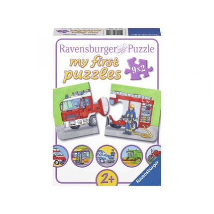 Rompecabezas 9x2 vehículos