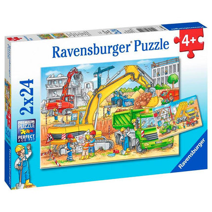 Rompecabeza 2X24Pz Trabajo fuerte