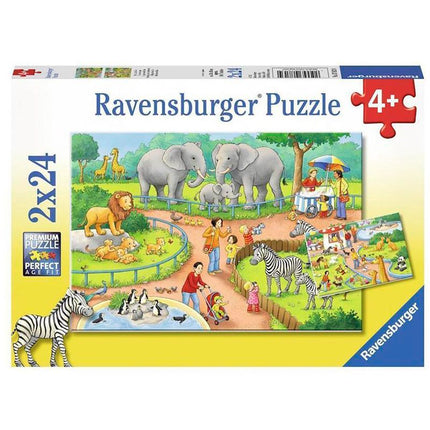 Rompecabezas 2 P2P un día en el zoológico