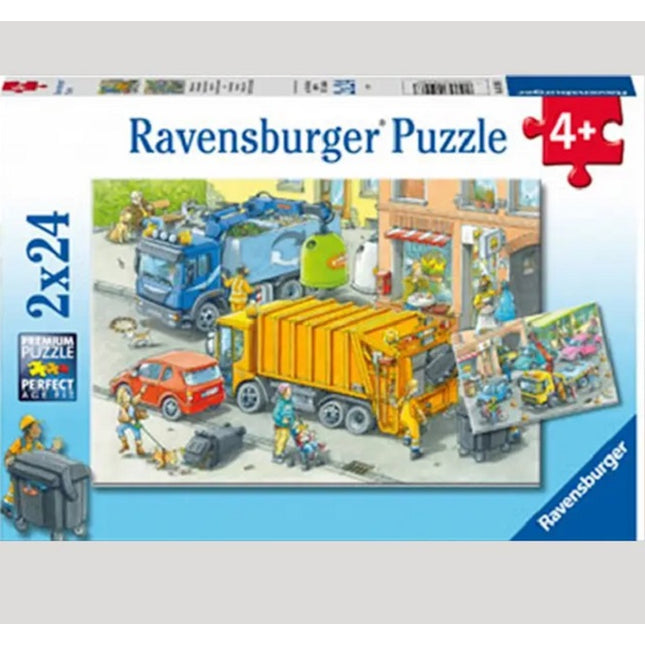 Rompecabezas 2 P2P camiones de trabajo