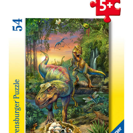 Rompecabezas 54 paz dinosaurio